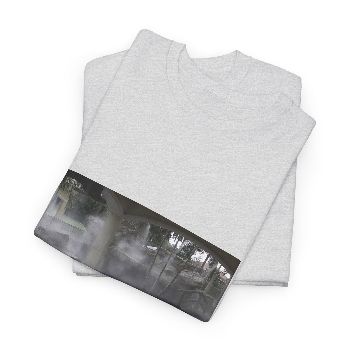 Neon Resin Flow Graphic Tee