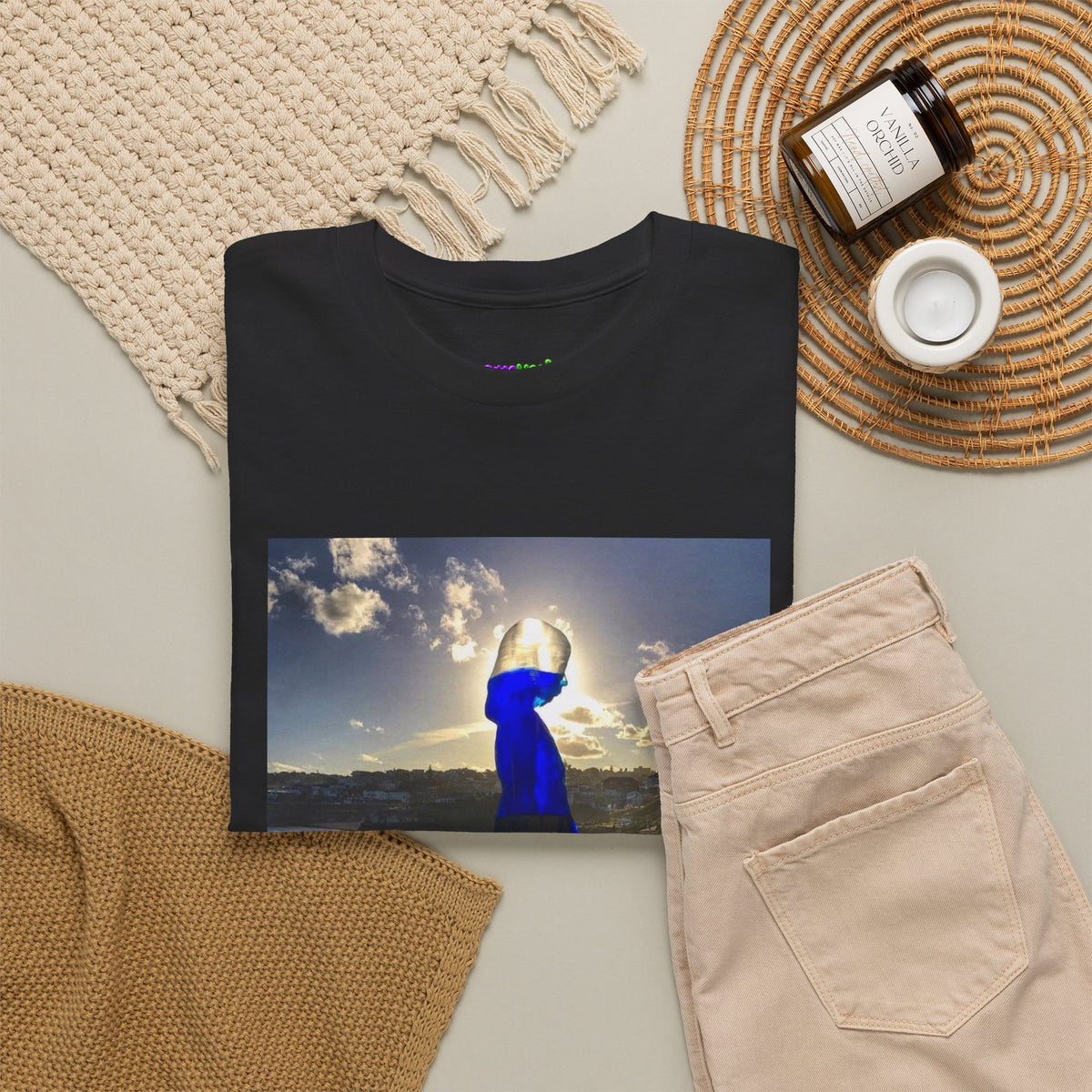 Raw Horizon Pulse Graphic Tee