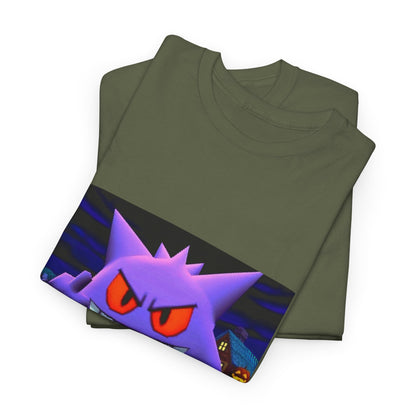 Gengar Flipping The Bird Halloween Tee