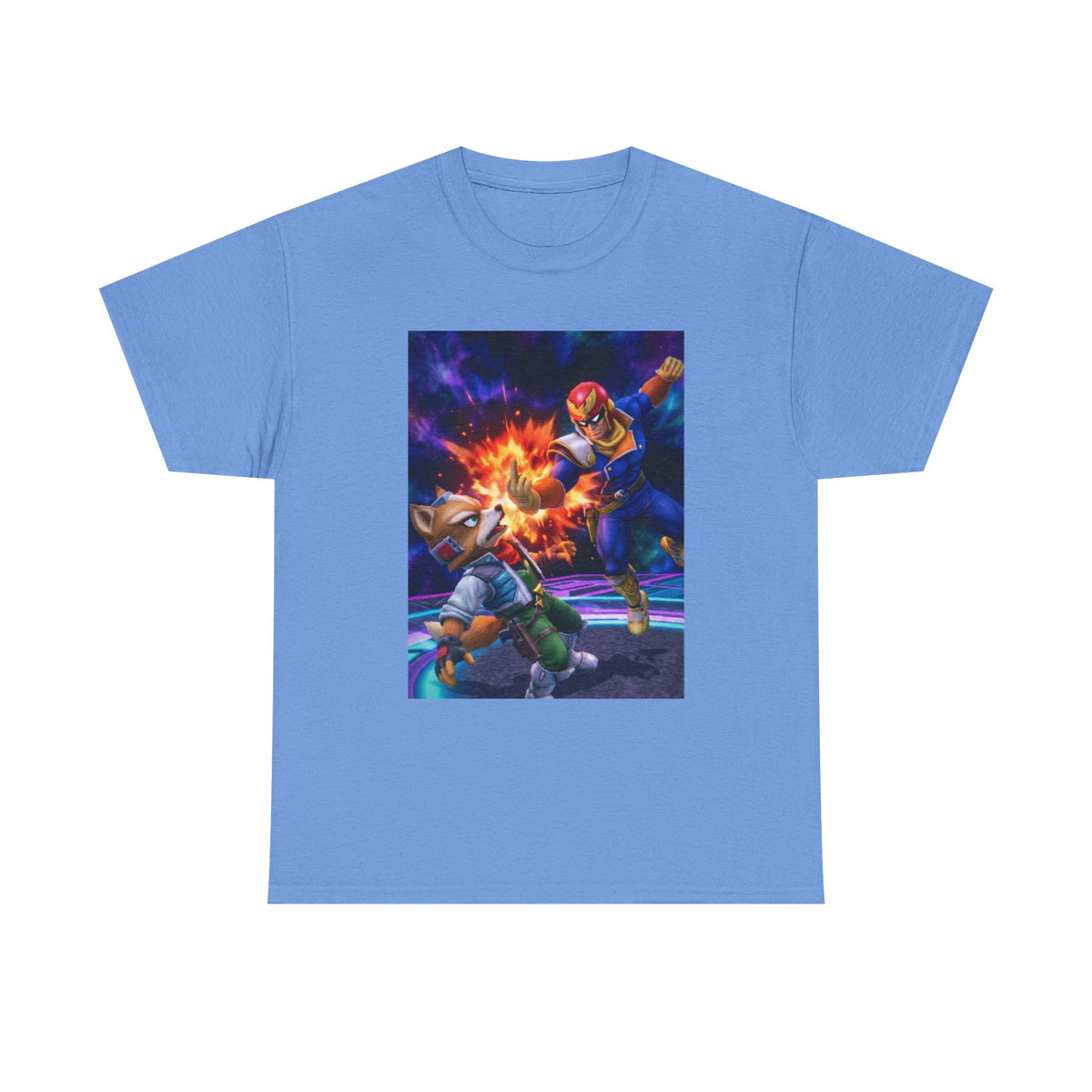 Falcon Punch Fox Flipping The Bird Tee