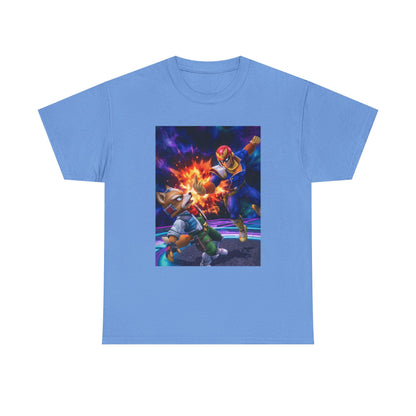 Falcon Punch Fox Flipping The Bird Tee