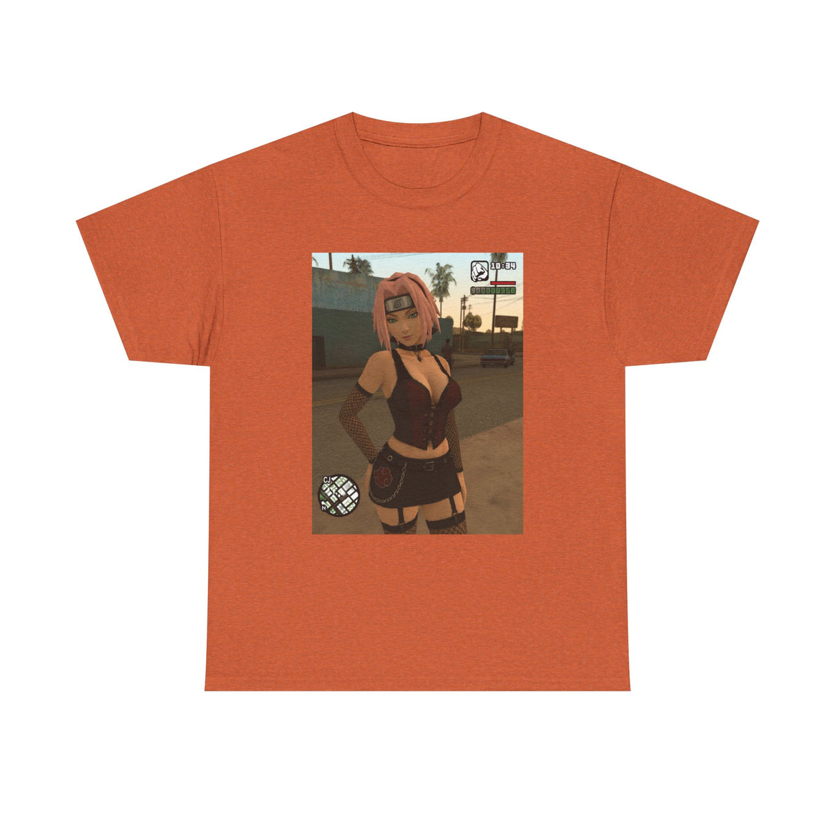 Sakura Haruno In GTA Style Tee