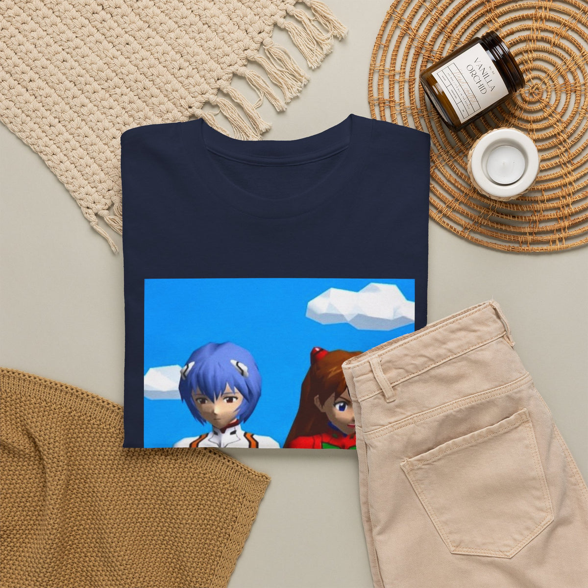 Rei And Asuka Gaming On PSPs Tee