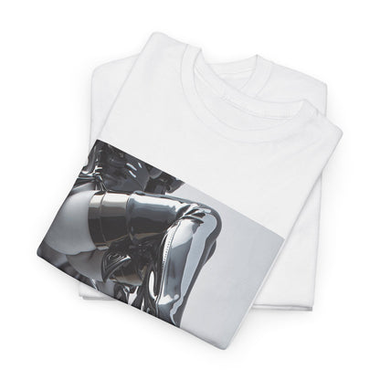 Liquid Chrome Flow Graphic Tee