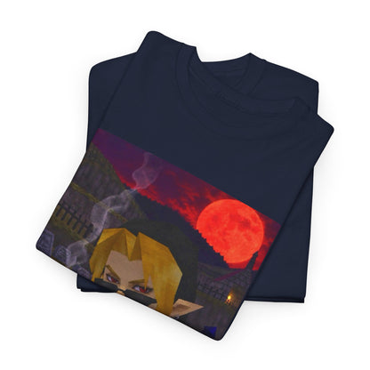 Mystic Green Canvas Graphic Tee