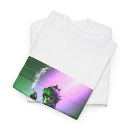 DJ Peach Smoking At The Rave Tee