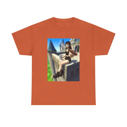 Elf Babe Chilling With Cigar And Drink Tee