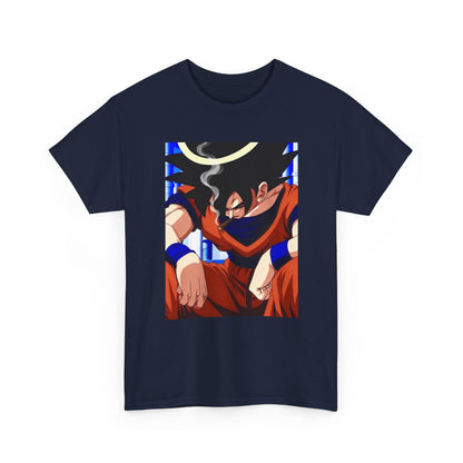 Goku Chilling With A Halo Blazin' Tee