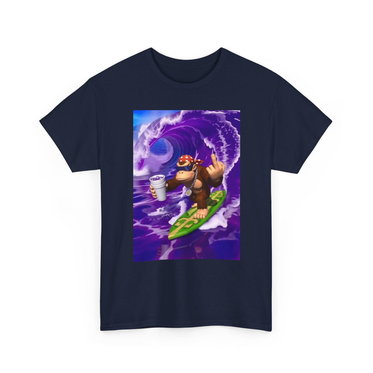 Lit Surf Monkey F*** Off Tee