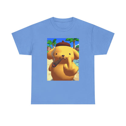 Pompompurin Smoking Blunt & Flipping Off