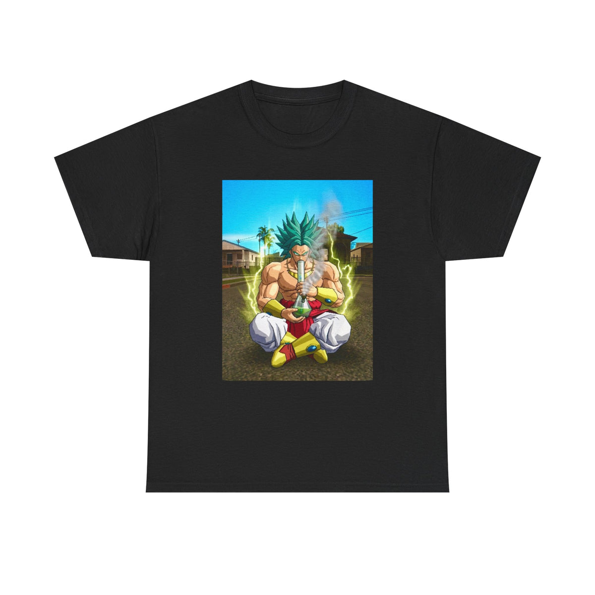 Legendary Saiyan Taking A Bong Rip Tee