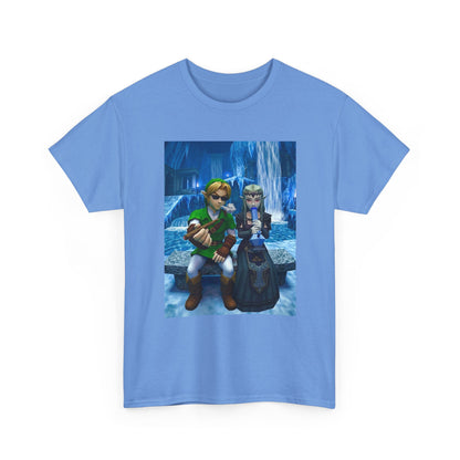 Stoner Link and Zelda Chillin' in Zora's Domain