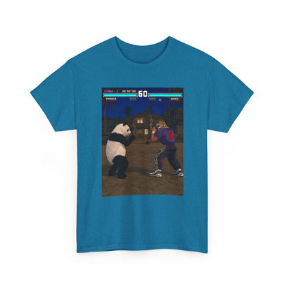 Panda And King Smoking Cigars Street Fight Tee
