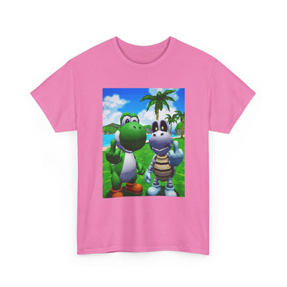 Yoshi and Dry Bones Flipping Off (Design 4)