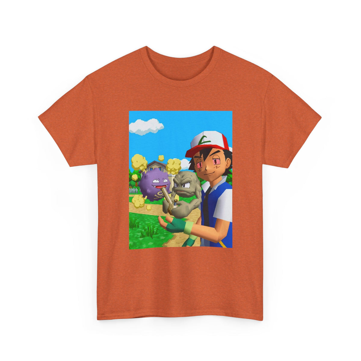 Ash, Geodude, Koffing Get High