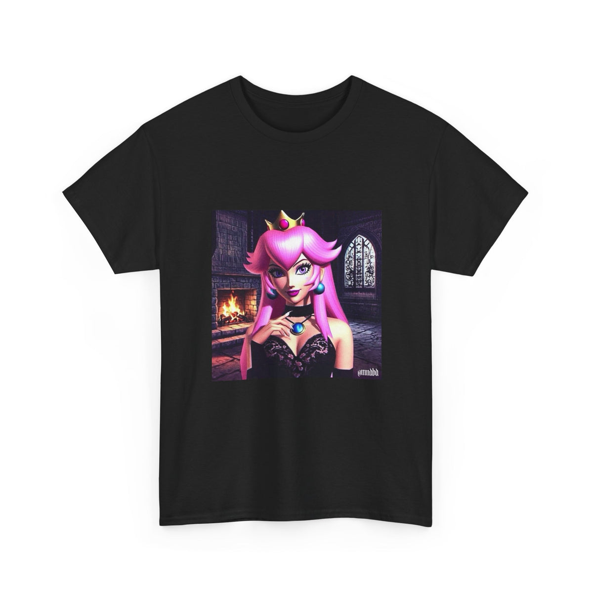 Gothic Pink Princess Peach In Castle