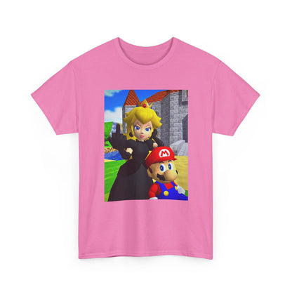 Princess Peach Flipping Off With Mario