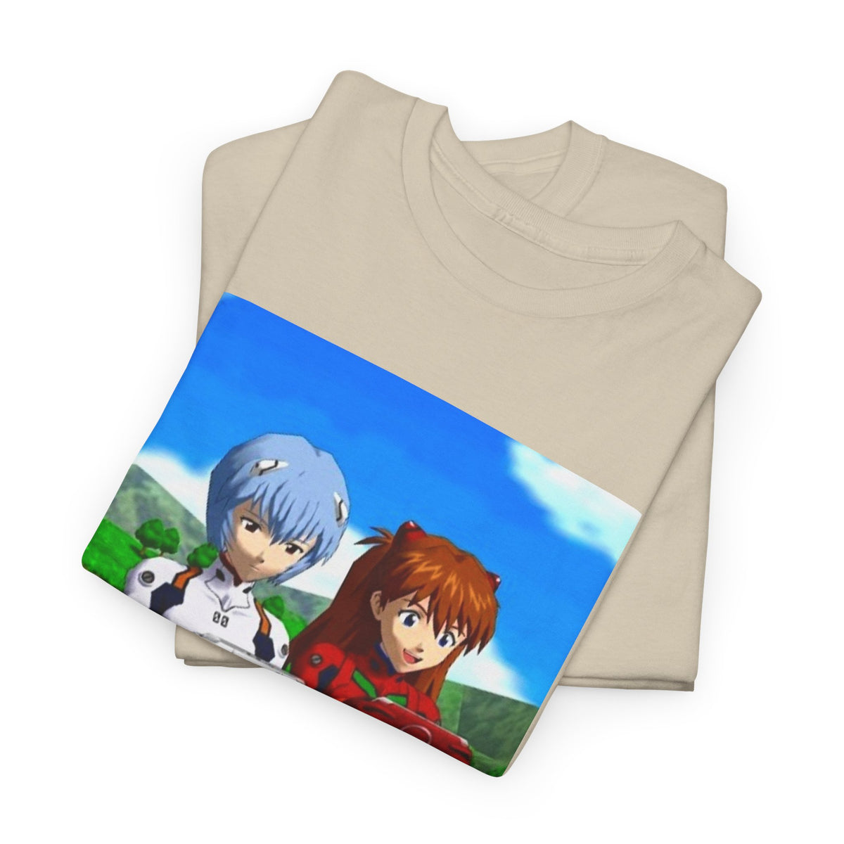 Rei And Asuka Gaming Outdoors
