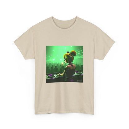 Punk Princess DJ Spinning Tracks Tee