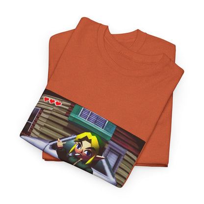 Link Smoking And Flipping The Bird Tee