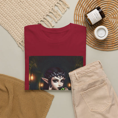 Edgy Elf Queen Flips You Off Tee