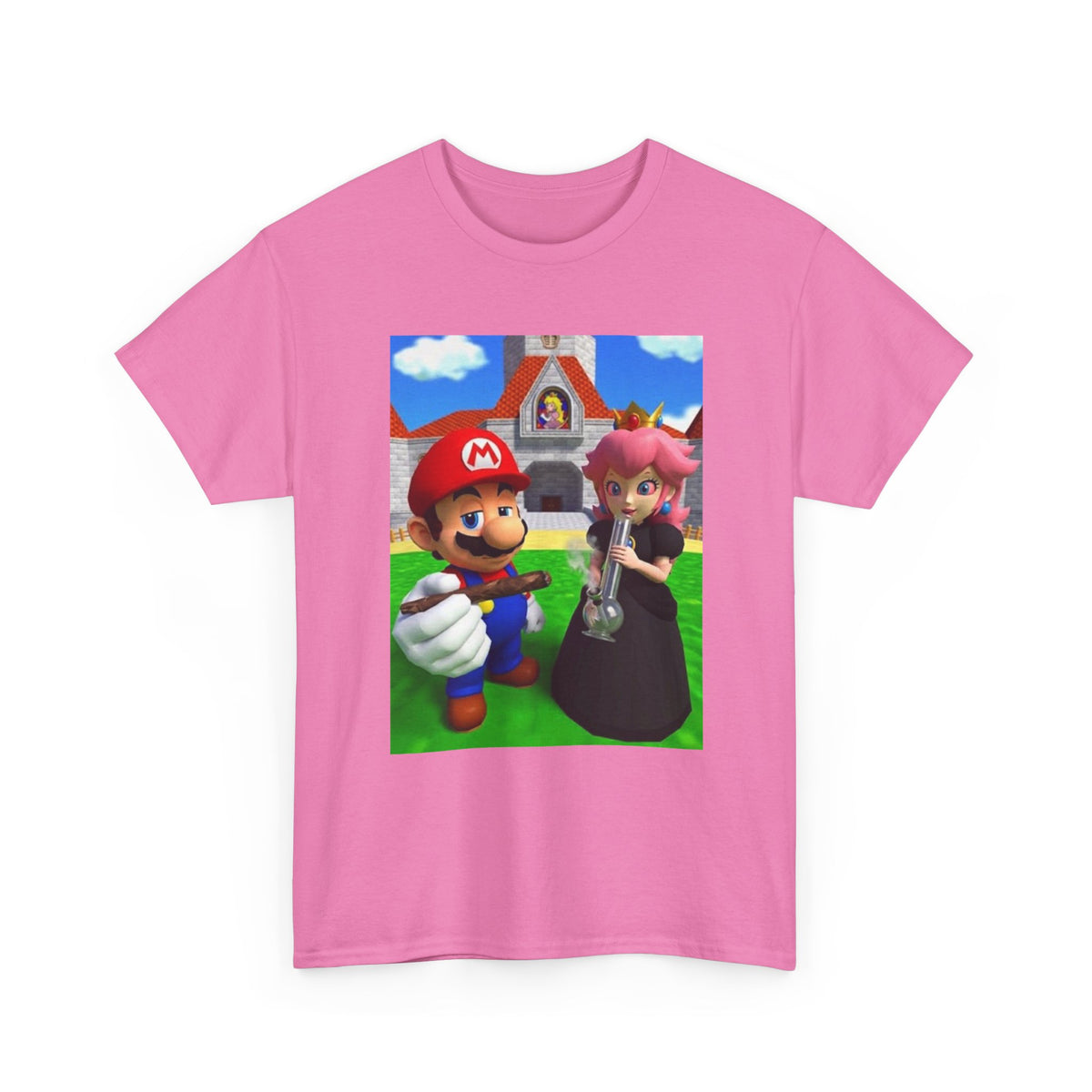 Mario And Princess Peach Puffing Loud