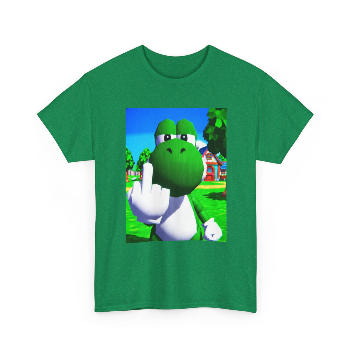 Yoshi Giving The Finger Tee (Design 4)