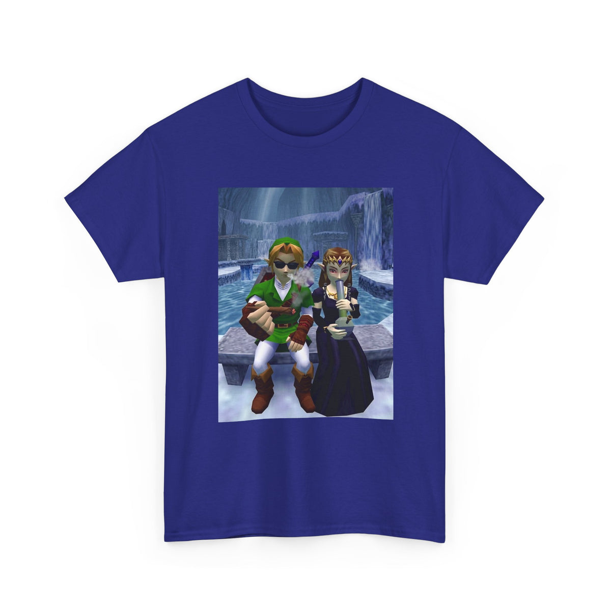 Hyrule Heroes Chilling In Ice Cavern