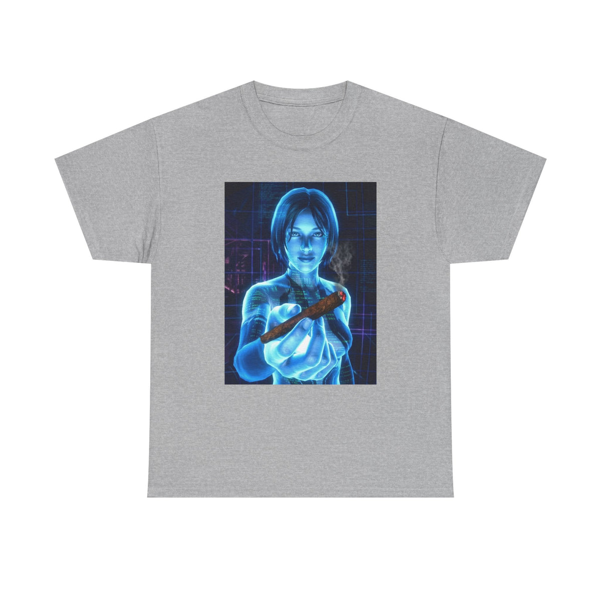 Holographic AI Offering You A Blunt Tee