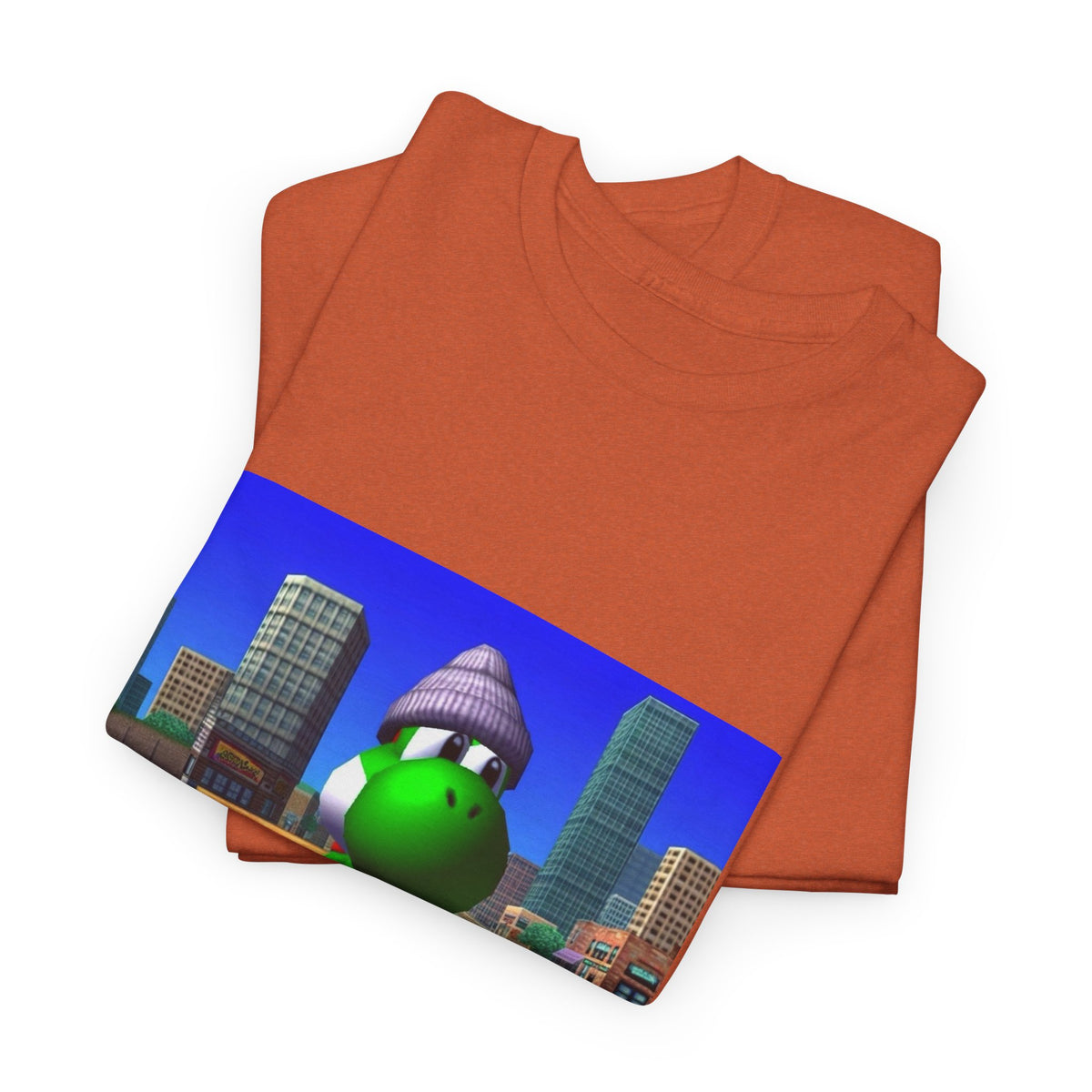 Chill Yoshi On Bench City Vibes Tee