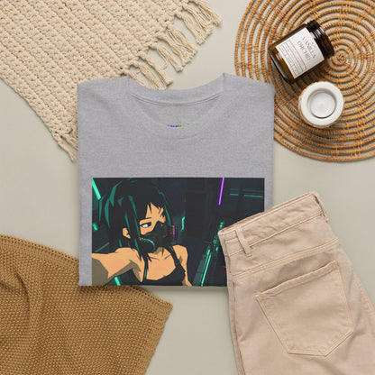Green Horizon Blur Graphic Tee