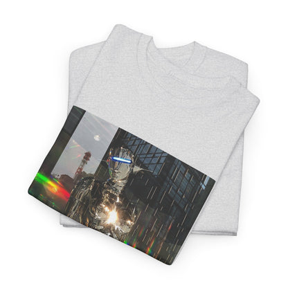 Neon Ember Flow Graphic Tee