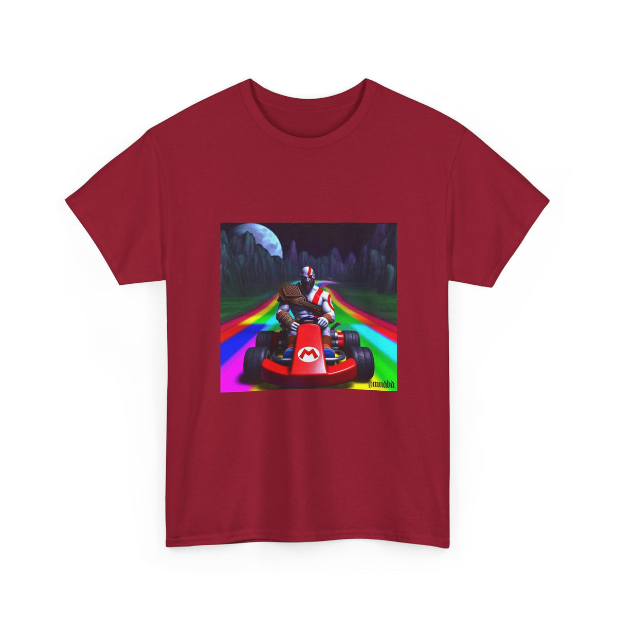 Kratos Drifting The Rainbow Road Tee