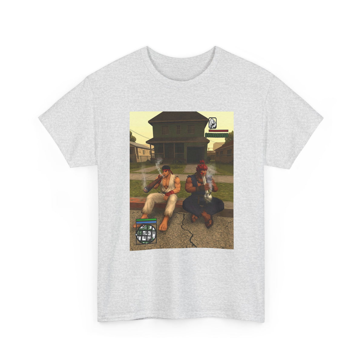 Ryu and Akuma Chilling in Grove Street