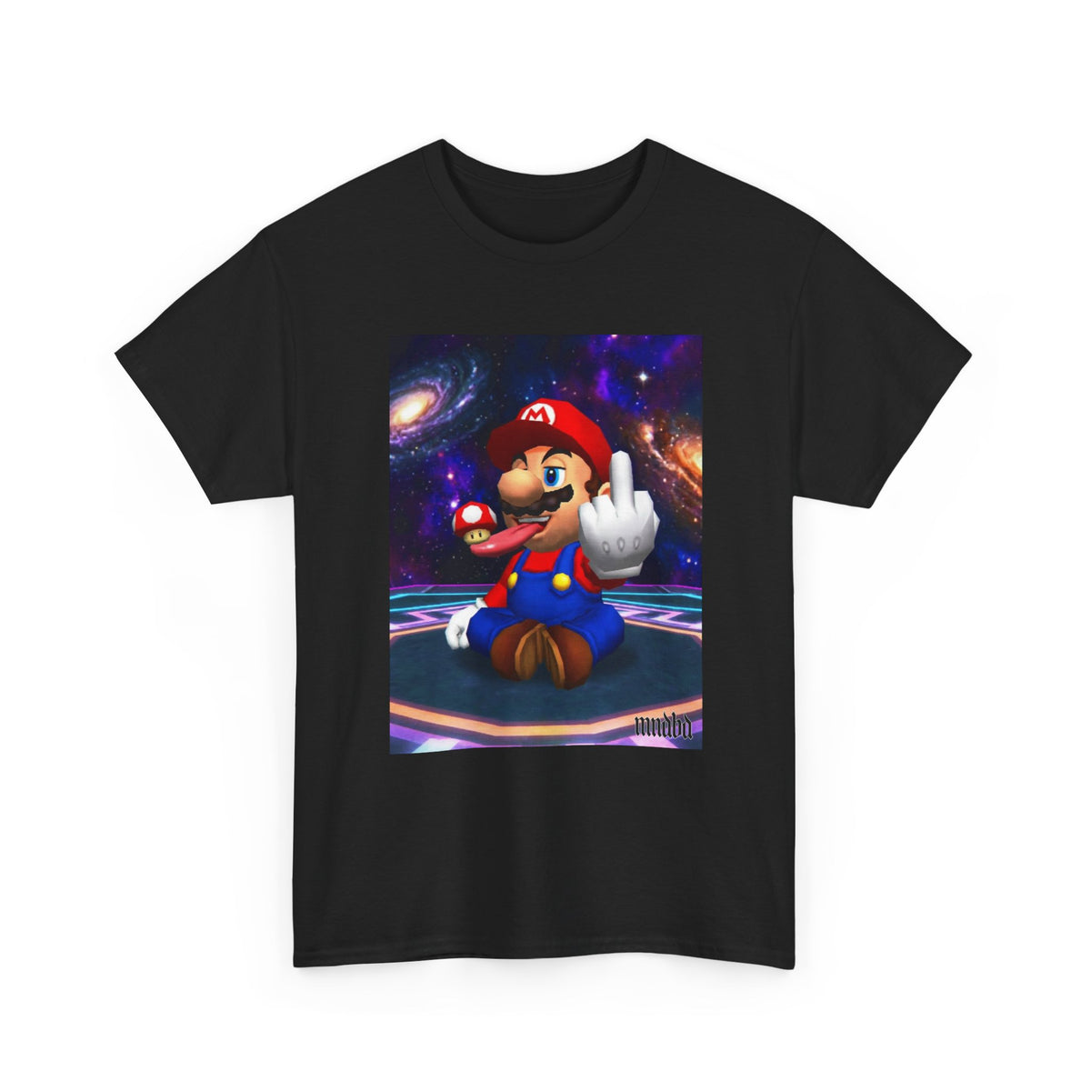 Mushroom-Tripping Plumber Gives The Finger Tee