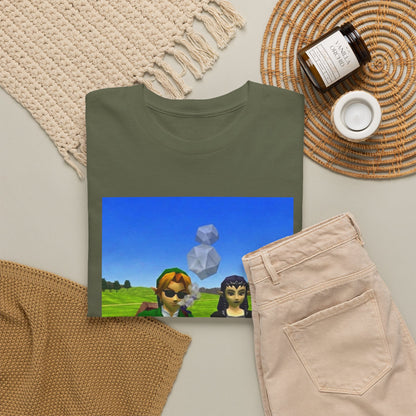 Link And Malon Chillin' At Lon Lon Ranch