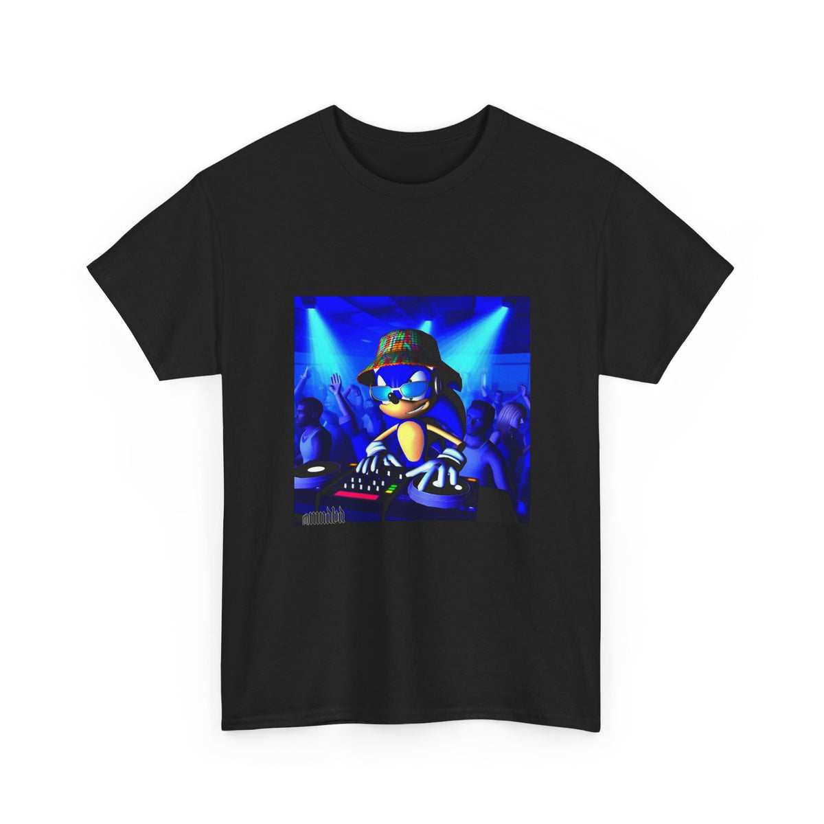 Sonic The Hedgehog DJing At The Club