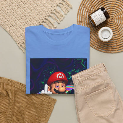 High Mario Karting On Rainbow Road