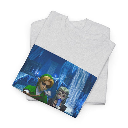 Stoner Link and Zelda Chillin' in Zora's Domain