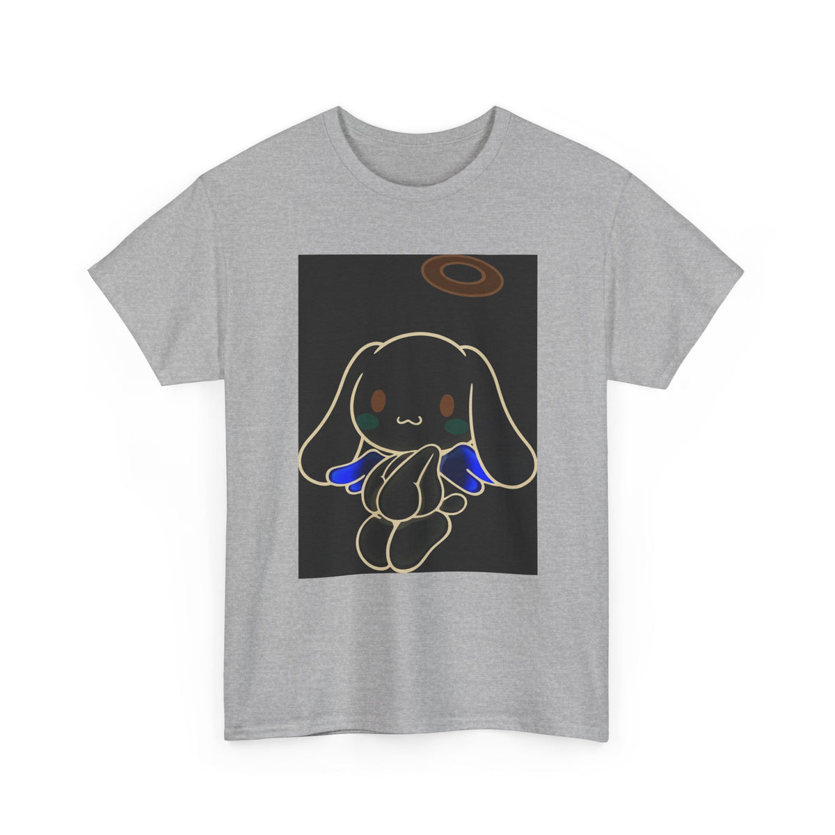 Dark Cinnamoroll Angel Bunny With Blue Wings