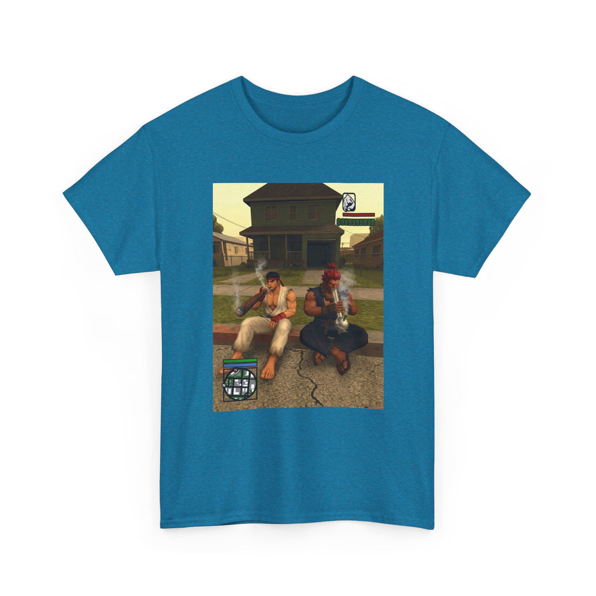 Ryu and Akuma Chilling in Grove Street