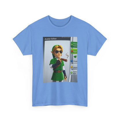 Hylian Hero Smoking A Stogie Tee