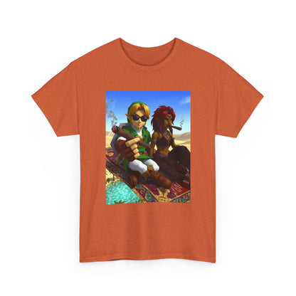 Link and Urbosa Hotbox Magic Carpet Tee