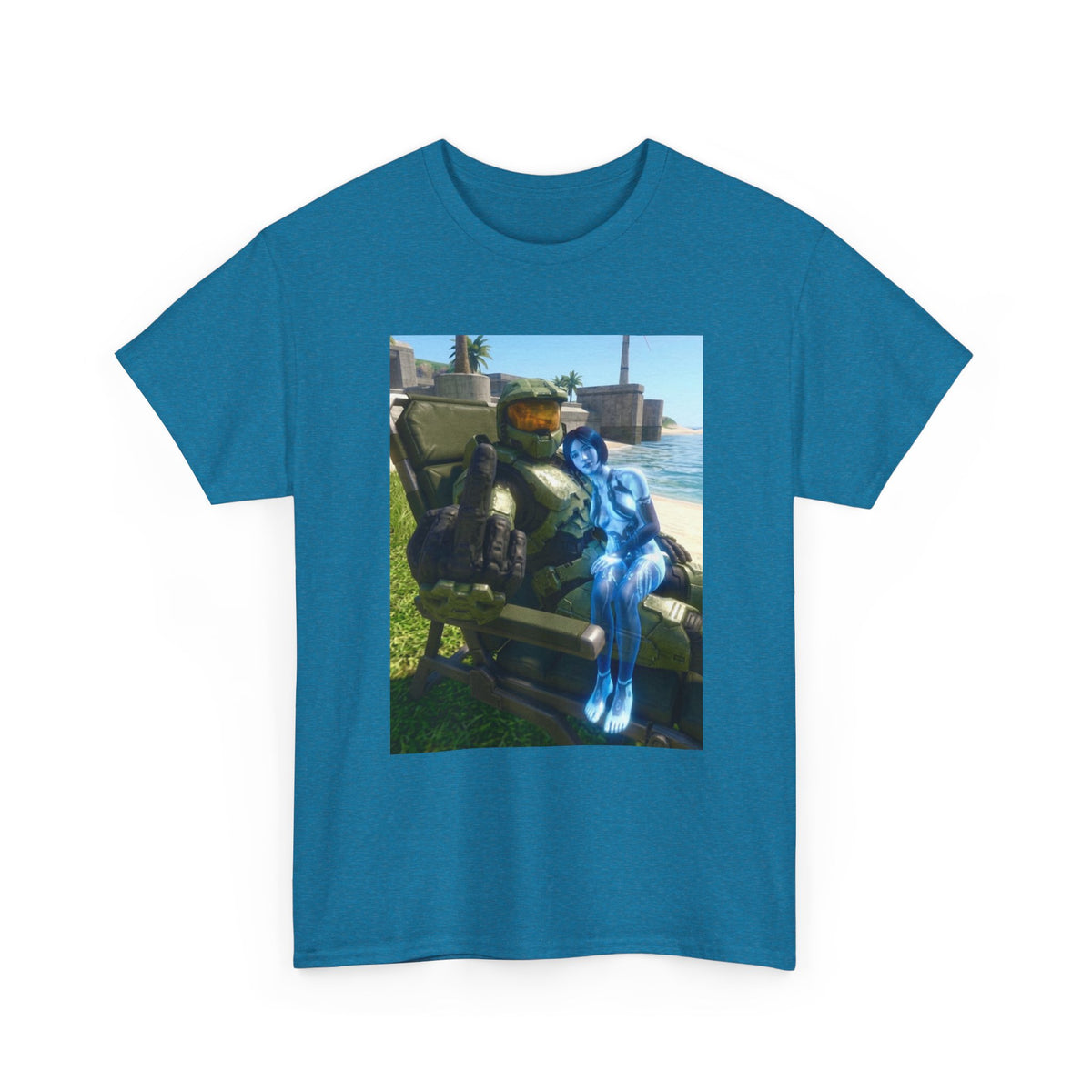Master Chief And Cortana Chilling Out