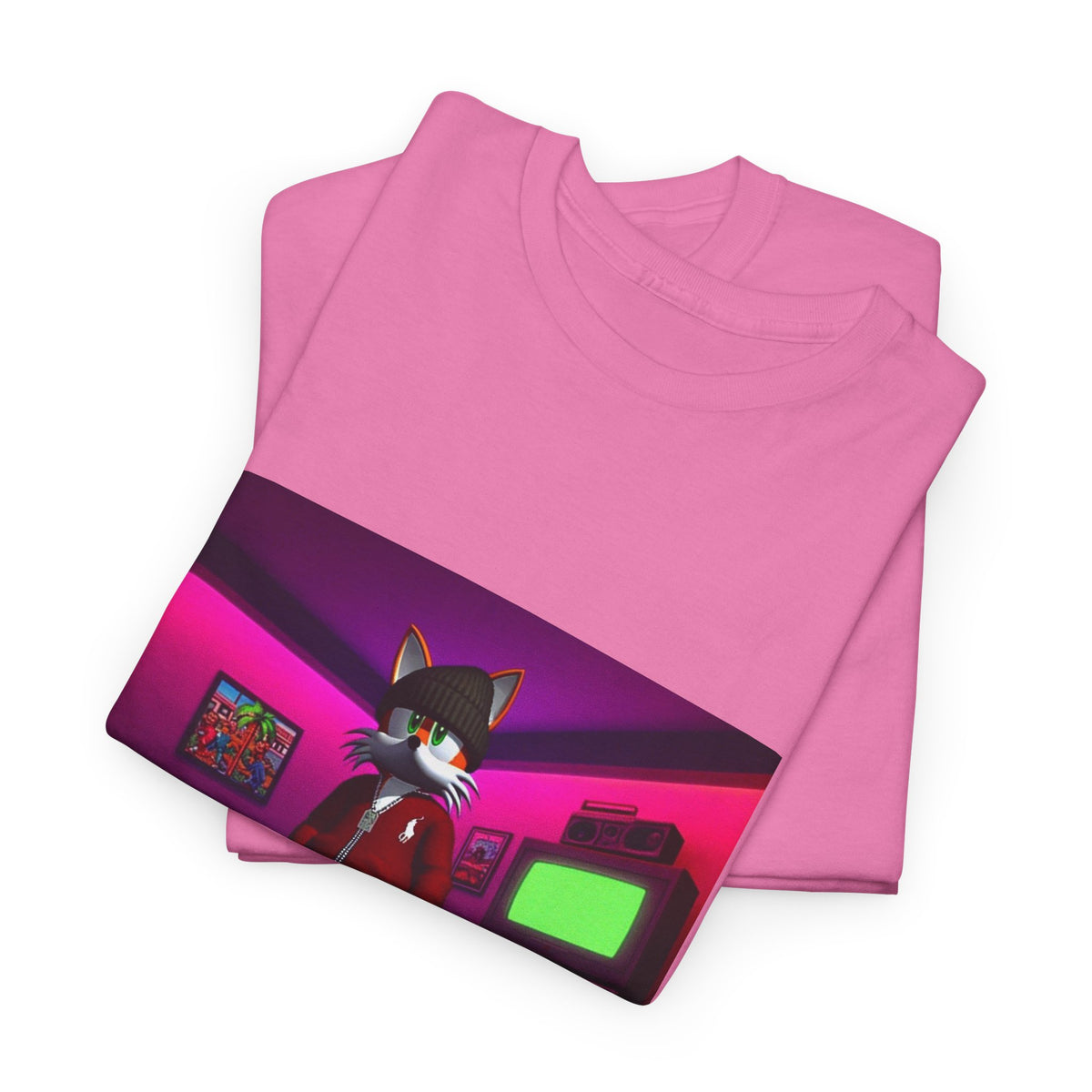 Swagged-Out Fox In Retro Chill Pad