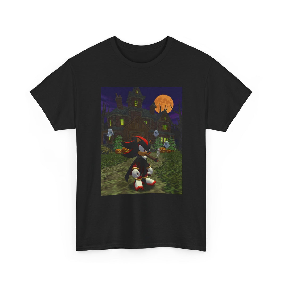 Shadow The Hedgehog Smoking At Haunted Mansion