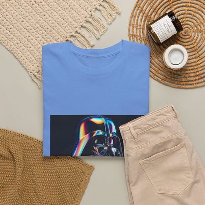 Holographic Dark Lord Vaporwave Icon Tee