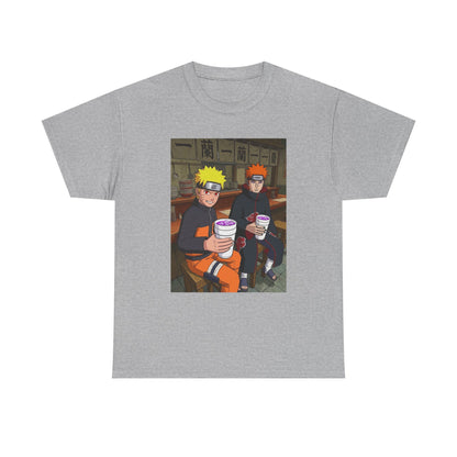 Naruto And Pain Sipping Lean Tee