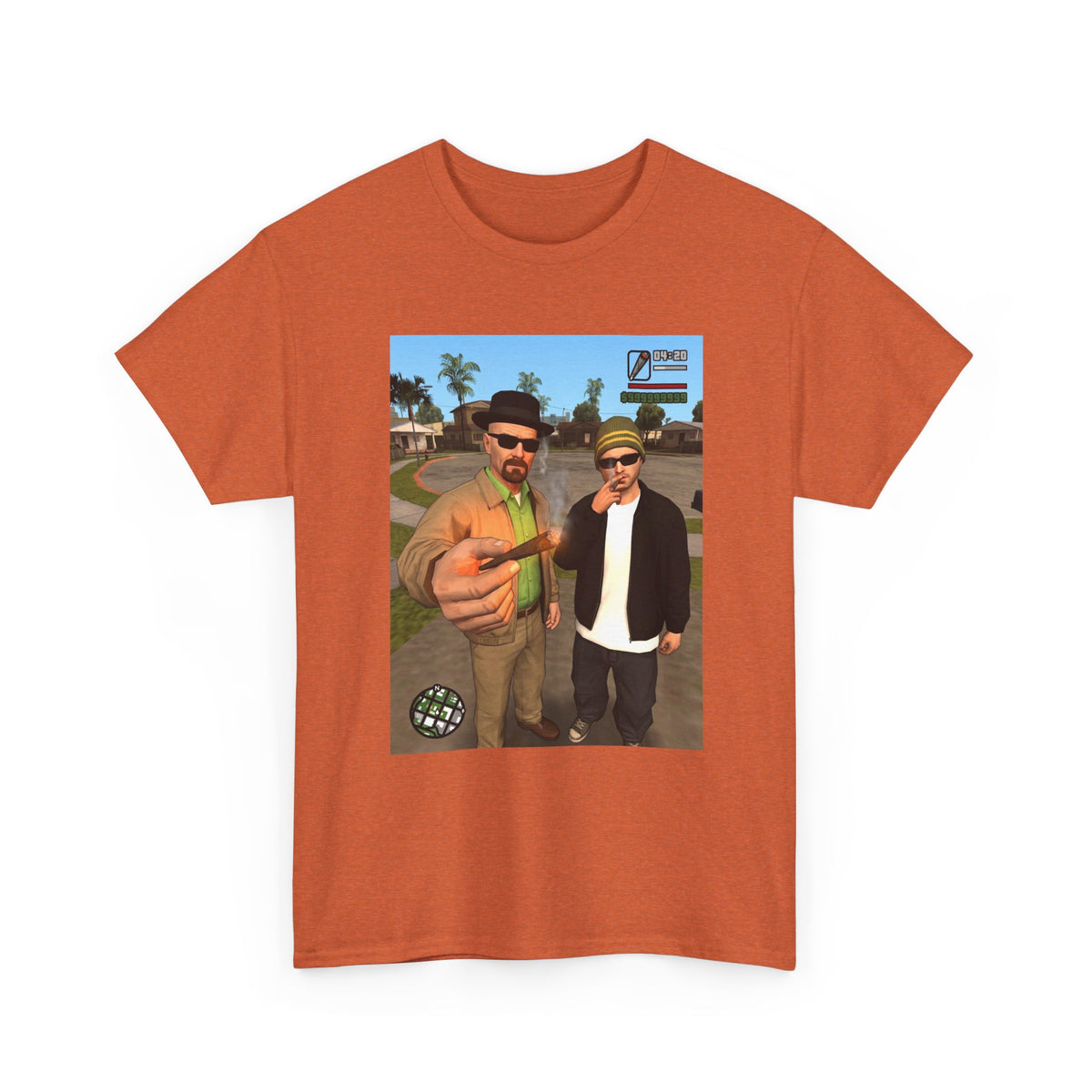 Walter And Jesse Smoking In San Andreas (Design 2)