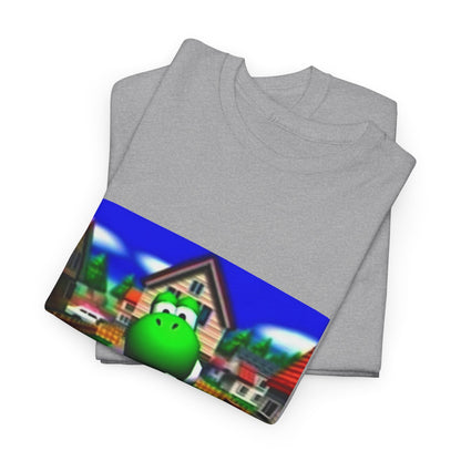Yoshi Giving The Finger In Neighborhood Tee